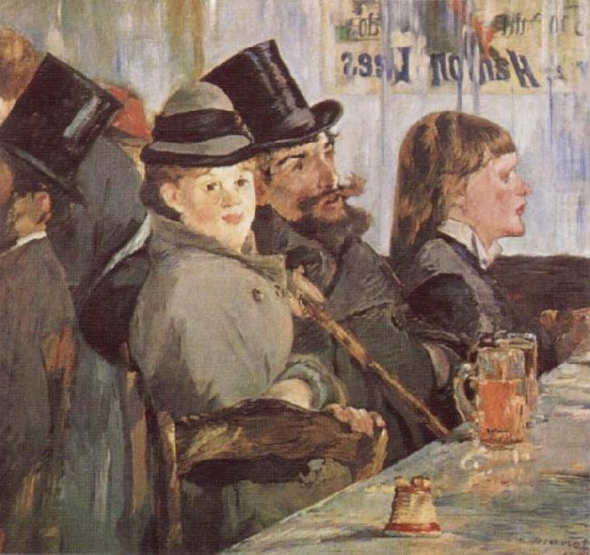 Edouard Manet At the Cafe china oil painting image